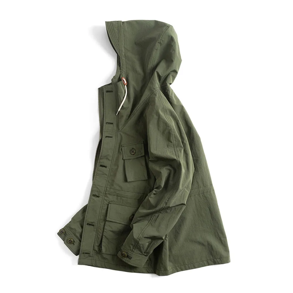 Wildbricks Olive Green Ripstop Mountain Parka