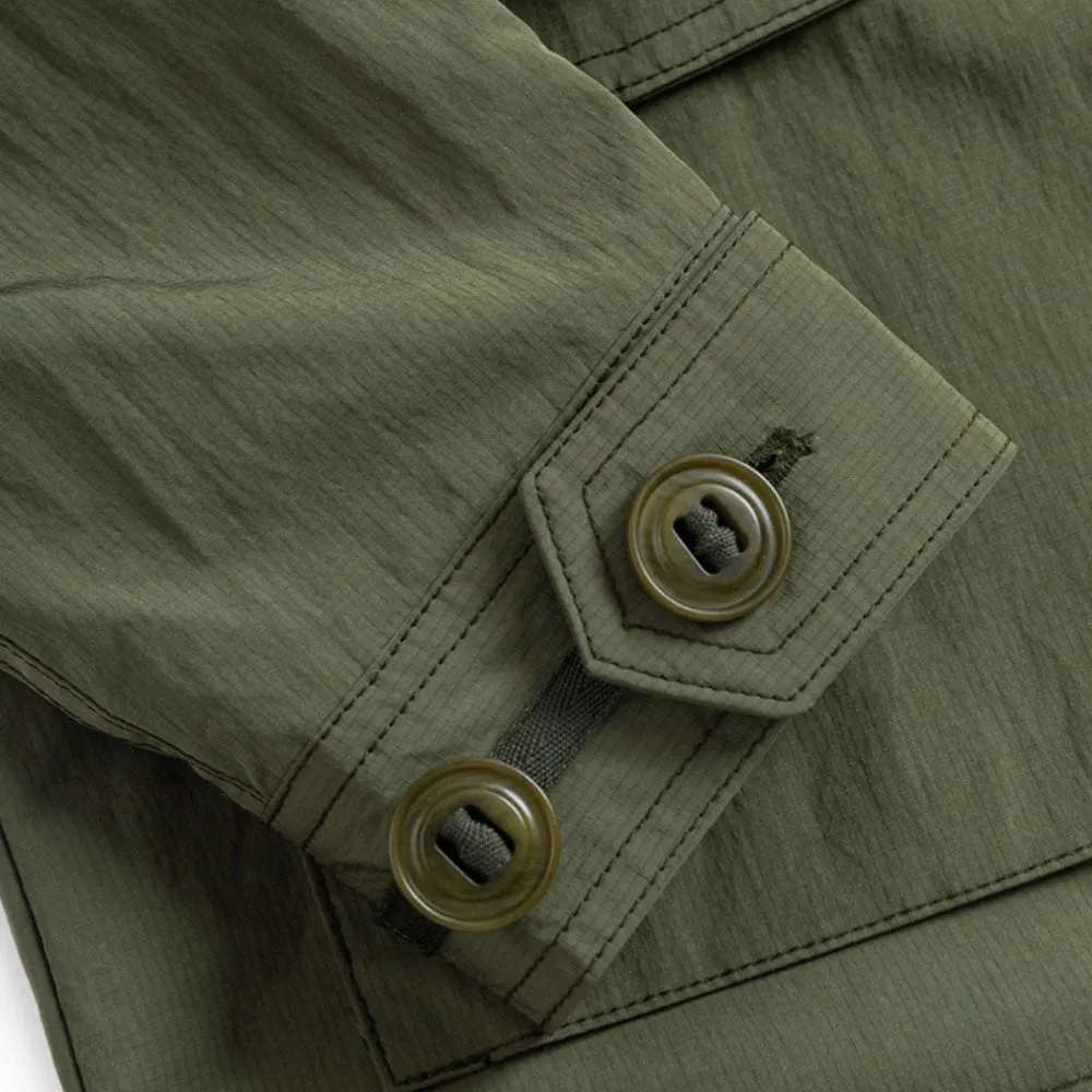 Wildbricks Olive Green Ripstop Mountain Parka