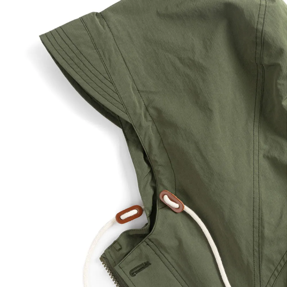 Wildbricks Olive Green Ripstop Mountain Parka