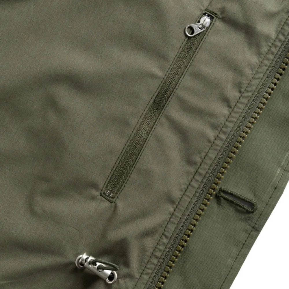 Wildbricks Olive Green Ripstop Mountain Parka