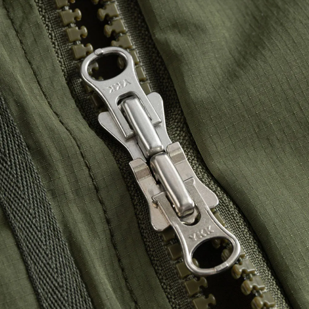 Wildbricks Olive Green Ripstop Mountain Parka